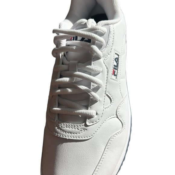 Mens Fila Cress Red/White/Blue Tennis Shoe New Sz10 - Picture 6 of 10